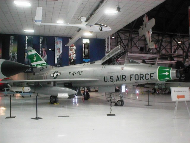 F-100D Super Sabre, S/N 56-3417, FW-417, Wings Over the Rockies Air & Space Museum, Denver CO